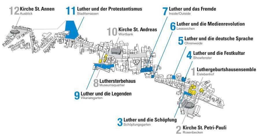 Lutherweg Eisleben