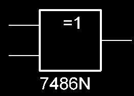 2.1 Inverter (NOT-Gatter) aus NAND- oder NOR-Gatter Wir wollen das NOT-Gatter nun aus anderen Gattern bauen, nämlich dem NAND oder dem NOR-Gatter.
