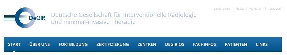 Hinweise zu News, Tutorials und Updates 2 Eingabe bzw. öffnen der Login-Seite: Alternativ können Sie auch den Link zur DeGIR-QS-Software auf der DeGIR-Homepage nutzen: www.degir.