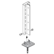 META COMPACT Büro-Steckregal S3 ohne Abdeckboden ein-/doppelseitig verzinkt (S3 = mit zerlegten Rahmen) RAL 703 einseitig 1) verzinkt einseitig 1) RAL 703 doppelseitig 2) verzinkt doppelseitig 2) 180