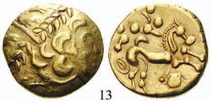 von Kappadokien bezeichnet, einem Sohn des Mithradates. RÖMISCHE KAISERZEIT 14 Nero, 54-68 Aureus 64-68, Rom. 6,98 g. Kopf r.