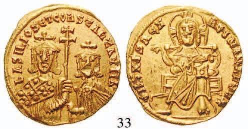 vz 560,- 36 Constantinus IX., 1042-1055 Histamenon nomisma, Constantinopel. 4,40 g.