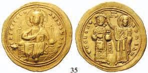 Muttergottes gekrönt. Gold. Sear 1939. vz+ 490,- ALTDEUTSCHLAND 27 Solidus, Constantinopel. 4,21 g.  f.