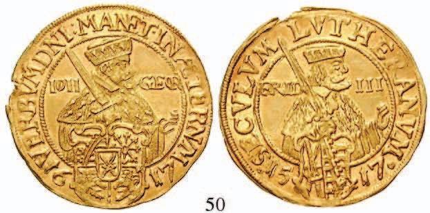 Hüftbild hinter Wappen / Hüftbild Friedrichs III. des Weisen hinter Wappen. Gold. Friedb.