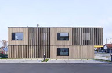 29 Neubau Kindergarten in Neustadt an der Donau Würdigung der Jury Ohne Zweifel handelt es sich hier um ein klar strukturiertes, wohltuend gestaltetes Haus für Kinder.