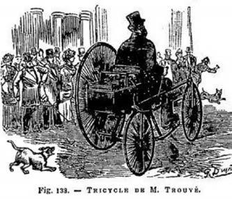 Trouvé Tricycle M Erste seriöse Versuche