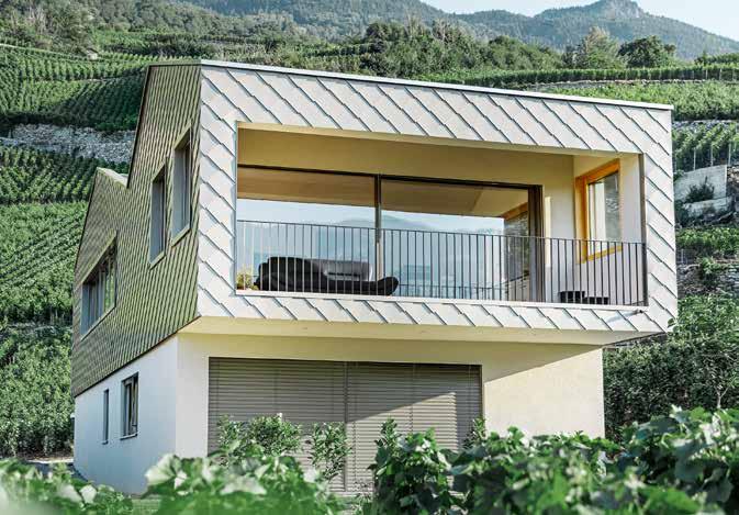 10 steingrau HART IM NEHMEN UND STARK IN DER OPTIK Die PREFA Dach- und Wandrauten in verschiedenen Formaten bieten unendliche Gestaltungsmöglichkeiten für