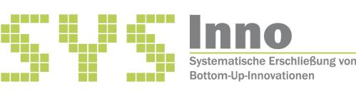 Aktuelle Forschungsprojekte SYS-Inno: Systematische Erschließung von Bottom-Up- Innovationen http://sysinno.uni-leipzig.