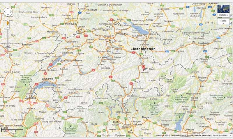 ANREISE / DIRECTION Von Basel und Zürich fahren Sie bis Chur-Süd, nehmen dann die Ausfahrt nach Lenzerheide (Ausfahrt Nr. 17) und nach nur 20 Minuten sind Sie mitten in der Destination.