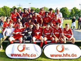 Die Junioren-Pokalendspiele 2019 am 1. Juni beim HFV Zum Ende der Saison ging es für die teilnehmenden Mannschaften in den Pokal-Wettbewerben um die Titel. Am 1.