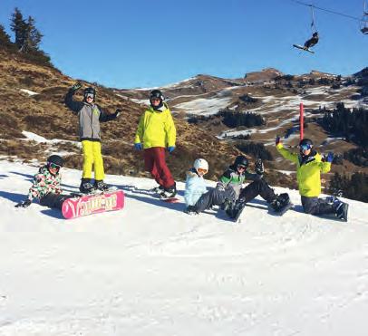 Ski und Snowboard 8. - 1. März 219 Mann AU Mann auf allen Schneevariationen! Es ist eine Weltpremiere!
