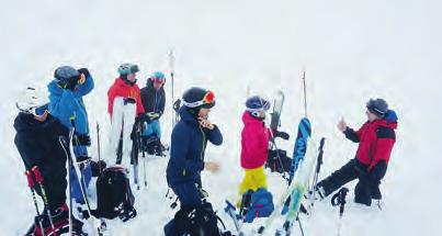Safety Camp 11. 13. Januar 219 Safety Camp für Skifahrer, Snowboarder, Tourengeher NEU mit Schneeschuhgruppe 5.