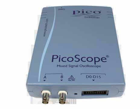 AWG/Funktionsgenerator. Haben Sie sich unser Datenblatt zur PicoScope 2000-Serie angesehen?