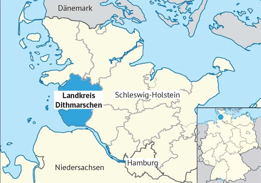 Regionalstruktur in Dithmarschen. 134 000 Einwohner / ca. 5 000 Unternehmen Arbeitslosenquote 5,3 % Stand 31.10.