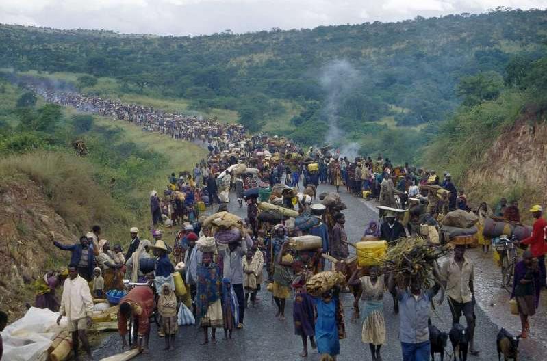 Beispiel: Flüchtlinge aus Ruanda in Tansania (Quelle: UNHCR / P.