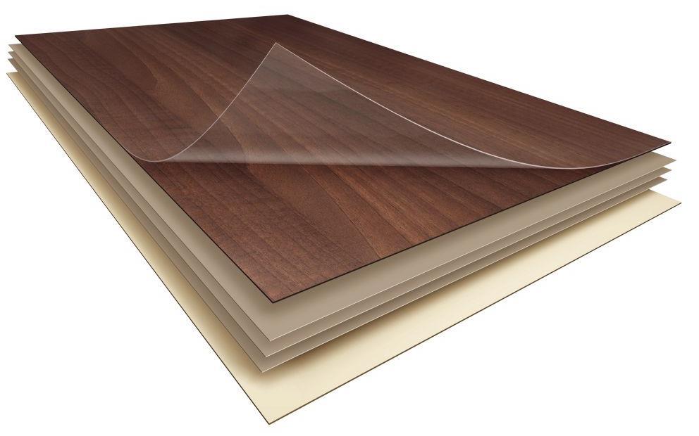 Seite: 2 von 6 Schichtstoff-Beschreibung Dekorative Schichtstoffplatten bestehen aus Zellulosefaserbahnen (Papier), die mit wärmehärtenden Harzen imprägniert sind.