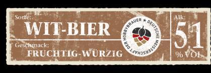 Siegerbier der Deutschen Hobbybrau-Meisterschaft Wit-Bier 0,3l 0,5l 3,80 5,80 Entdecken Sie das Siegerbier der 2.