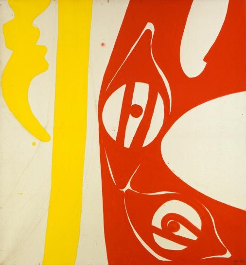 19 Ernst Wilhelm Nay Schwingform, 1966 Öl auf Leinwand,