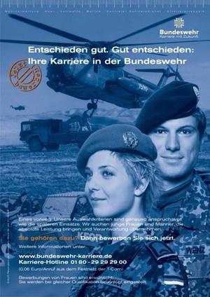 Bundeswehrfreundliche Medienberichterstattung