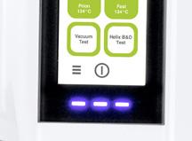Verbunden, einfach, zeitsparend Mit der Lisa Mobile App können Sie bis zu vier Sterilisatoren mit dem Smartphone oder Tablet in Echtzeit von jedem