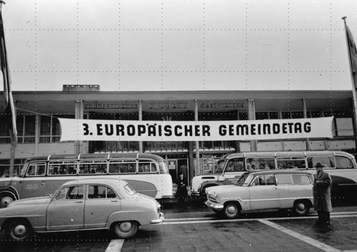 Geschichte 17. September 1956: erste Vorbesprechung in Chur mit Bad Homburg, Cabourg und Spa 4. 7. Oktober 1956: 3. Europäischer Gemeindetag in Bad Homburg.