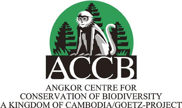 Angkor Centre for Conservation of Biodiversity Zu den ältesten Projekten der Stiftung Artenschutz gehört das Angkor Centre for Conservation of Biodiversity (ACCB) das erste Naturschutzzentrum