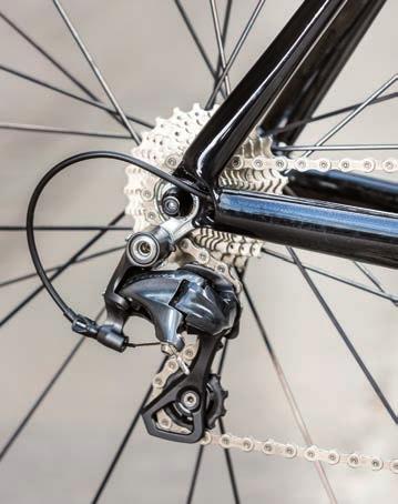 Ein Satz recht leichter DT-Swiss-Laufräder rundet ein Rad ab, das mit rund 7,5 Kilo auch auf der Waage eine gute Figur macht.