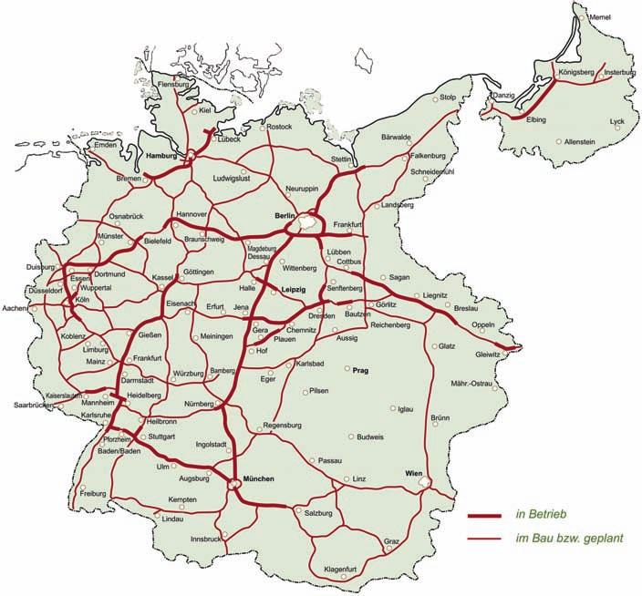 wurden. Mit dem Beginn des 2. Weltkriegs war etwa die Hälfte aller Straßenkilometer Brandenburgs so befestigt.