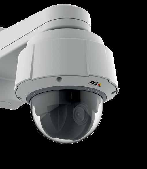 Bilder mit höherer Detailgenauigkeit Axis Netzwerk-Kameras bieten eine Auflösung von bis zu 4K, HDTV-Kameras unterstützen den Standard SMPTE.