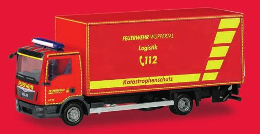 with liftgate Feuerwehr Wuppertal 094689 MAN TGA M
