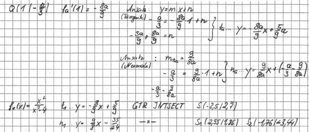 2.2 Ermitteln die Gleichung der Ortskurve, auf der alle Maxima der Graphen der Funktionenschar f t liegen. 2.