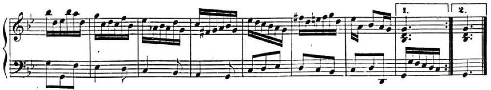 1. Kadenzen Dreistimmige Kadenzen mit verschiedenen Bassstimmen Zweistimmige diminuierte Kadenzausarbeitung aus: G. F. Händel, Suite Nr.