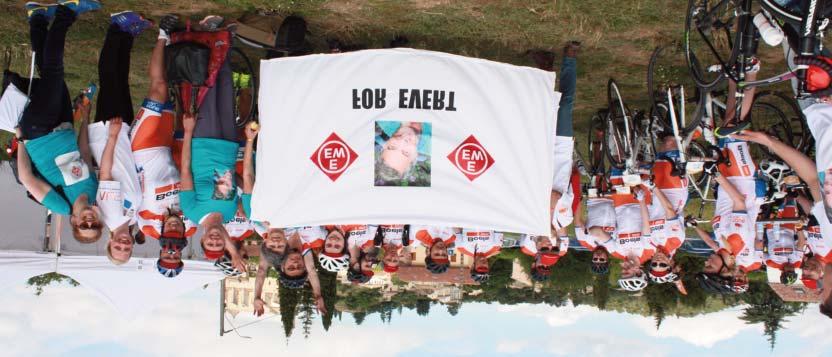 Für ALS-Forschung den Mont Ventoux erklommen 33 Mitarbeiter der EEW-Gruppe nahmen an der Tour du ALS teil.