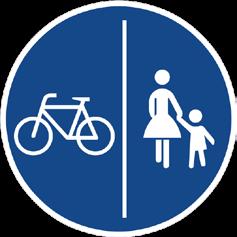 Regel für Radfahrer In mehreren Straßen werden die Regeln für Radfahrer derzeit überarbeitet. Bisher mussten Radfahrer auf dem gemeinsamen Geh- und Radweg fahren.