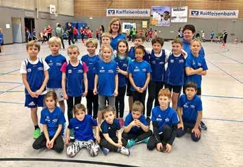 NECKARSULM JOURNAL 21. Februar 2019 Nr. 8 21 geboten. Für einige Nachwuchs-Athleten der NSU-Blauen, die von Gudrun Vogel und Eva Kellner begleitet wurden, war es der erste Wettkampf überhaupt.