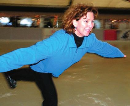 Menschen wie du&ich Die Eisläuferin Frauke Haselhorst Learning by doing... Frauke Haselhorsts beste Trainerin auf dem Eis ist sie selbst.
