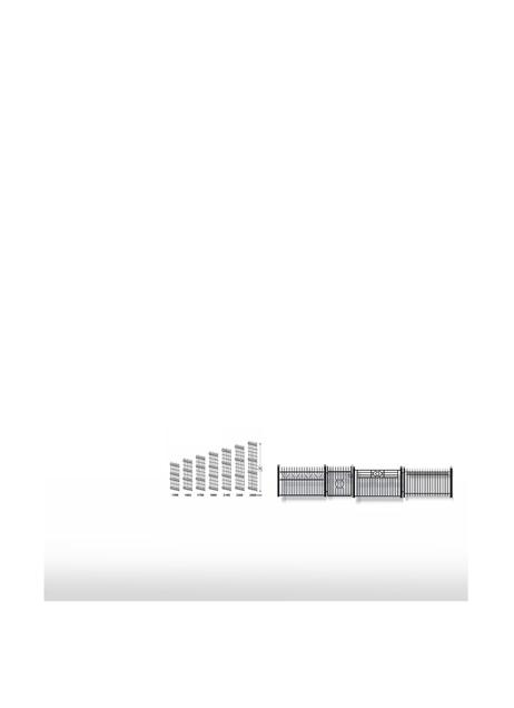 Zäune & Tore für private Bauherren oder Gewerbetreibende in unterschiedlichen Größen und mit ausgefallenen Mustern.
