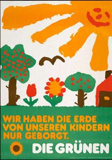 Liebe Esslingerinnen, liebe Esslinger, Wir haben die Erde von unseren Kindern nur geborgt. Das stand bereits vor 36 Jahren zur Bundestagswahl auf einem Plakat der Grünen.