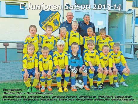Uhlstädt - 19 - Nr. 7/2014 Am 22.05.2014 wurden der Kindersportabteilung des Uhlstädter Sportvereins e.v. neue Sport- und Spielgeräte im Wert von ca. 2.000 übergeben.