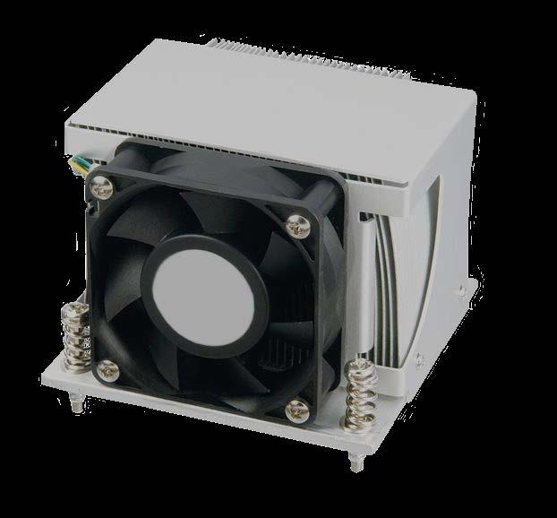 Kühlkörper / Kühler Heatsink /  POWER LED Alu CPU AF 82 x 78 x 25 mm 