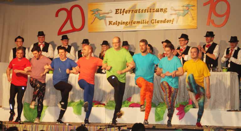 Mitteilungen aus Glandorf Ausgabe 04/2019 444 Postaktuell an alle Haushalte 25 Jahre Kolpingkarneval in der alten Turnhalle Bereits zum 25.
