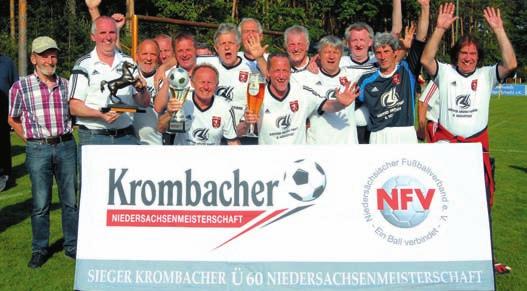 6. Krombacher-Ü 60-Meisterschaft Mehr als 20.000 Jahre Fußballerfahrung SG Stade siegt nach Neunmeterschießen bei der 6.