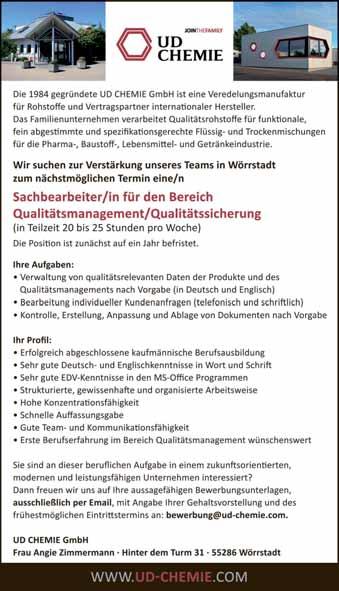 nächstmöglichen Zeitpunkt eine/n Mitarbeiter/in im Gemeindebüro der Ortsgemeinde Zornheim.