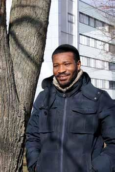 PANORAMA 39 INTERNATIONAL COOPERATION FOR DEVELOPMENT Kester Audu from Nigeria came to Cottbus to do his master studies and he left Germany with a lot of plans and project ideas to make his home