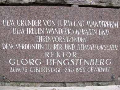 Hengstenberg war Aktionär und zugleich von 1900 bis 1905 Buchhalter bei der Backstein- und Ziegeleifabrik in Websweiler.
