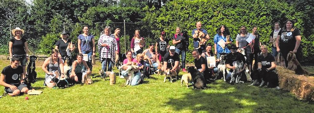 4 BAZ LOKALES SCHLOSSERLEBNISTAG À la française Tag des Hundes: Beim HSV Oftersheim wurde am vergangenen Wochenende viel geboten für Mensch und Tier.