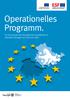 Operationelles Programm. Für den Einsatz des Europäischen Sozialfonds im Freistaat Thüringen von 2014 bis 2020.