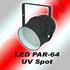 LED PAR-64 UV UV Spot, 10 mm