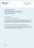 Arbeitsgruppe 1: Monitoring-Report Digitale Wirtschaft 2014