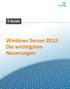 Windows Server 2012: Die wichtigsten Neuerungen